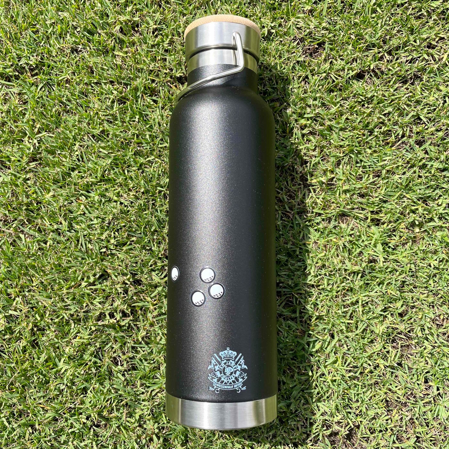 Black "Shag" Water Bottle