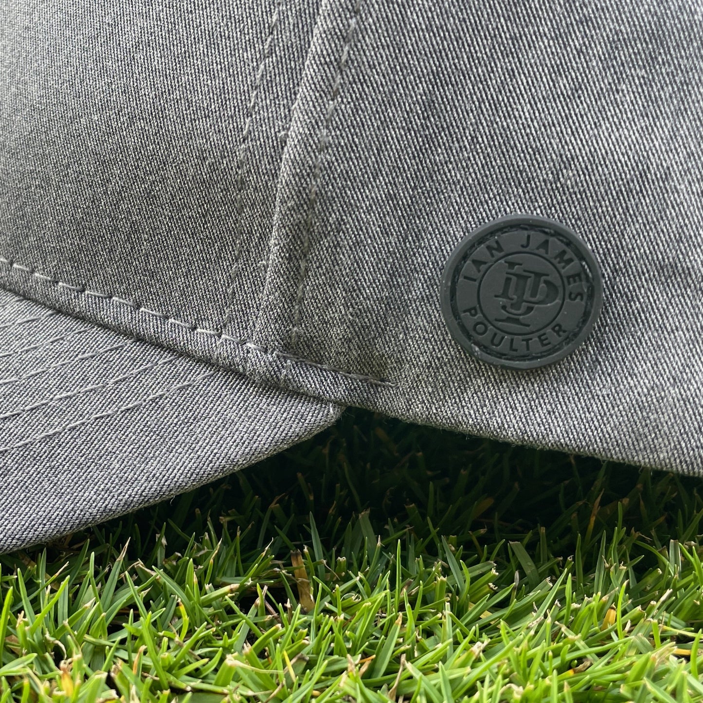 Grey "Two Balls" Hat