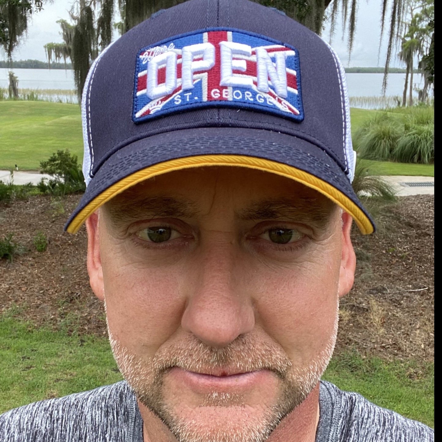 The Open Hat "Blue and Red"