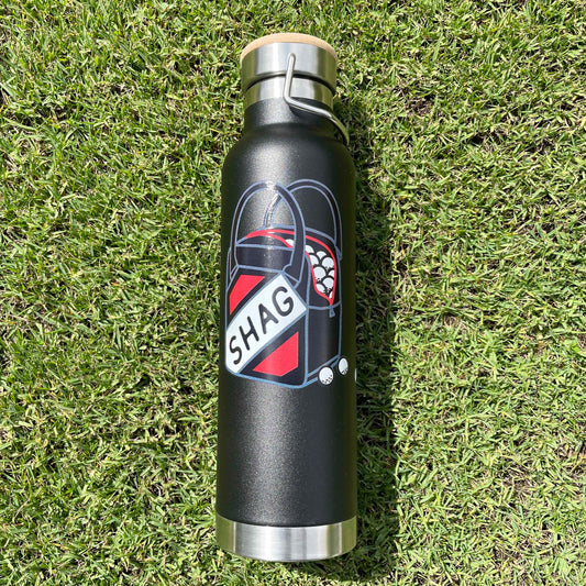 Black "Shag" Water Bottle