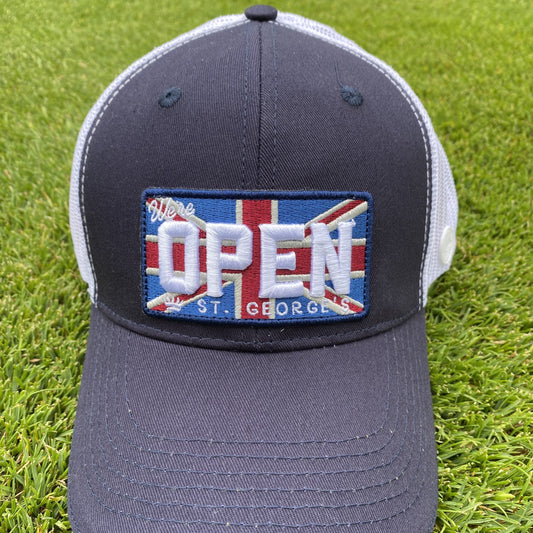 The Open Hat "Blue and Red"